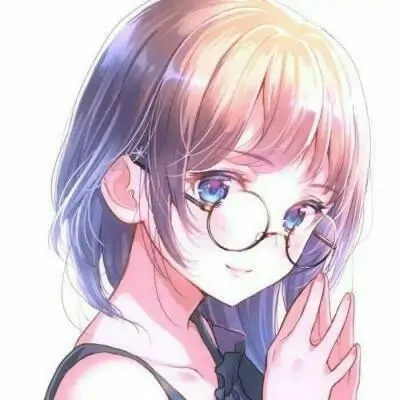 甜系双马尾动漫头像女